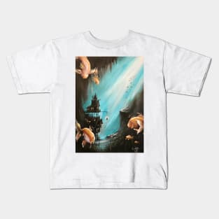 In the deep, but not alone Kids T-Shirt